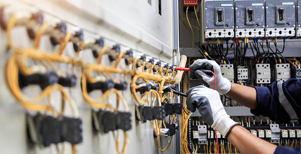 Professional Electrician technician working in Laverne, OK